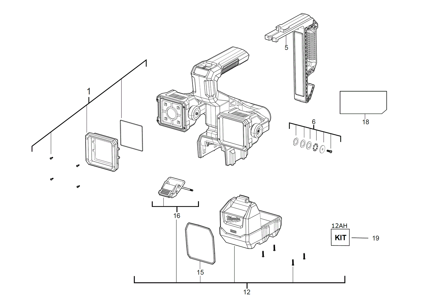 Ersatzteile für M18 UBL