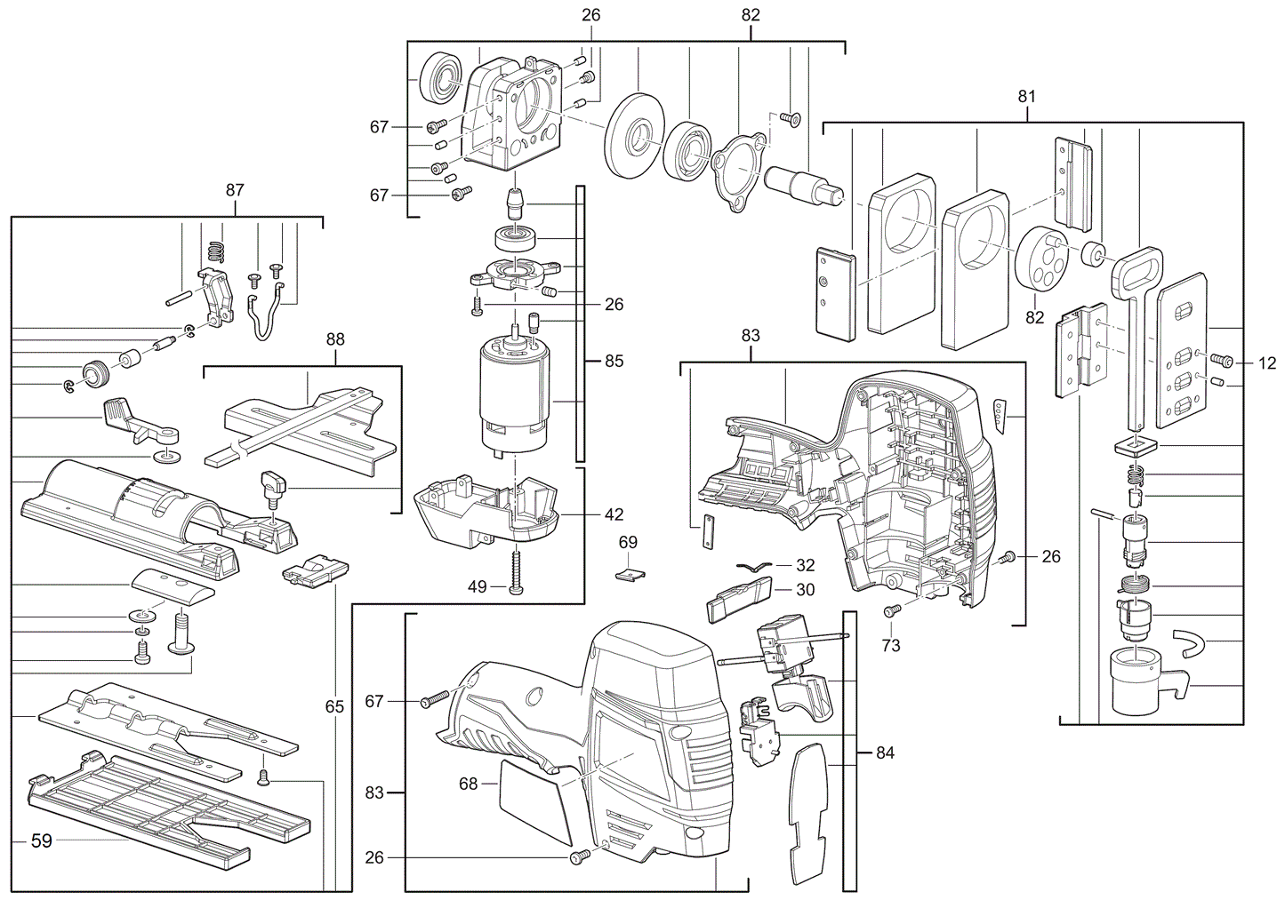 Ersatzteile für M12 JS