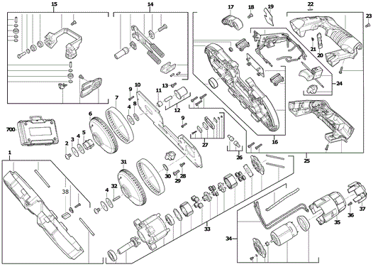 Ersatzteile für M12 BS