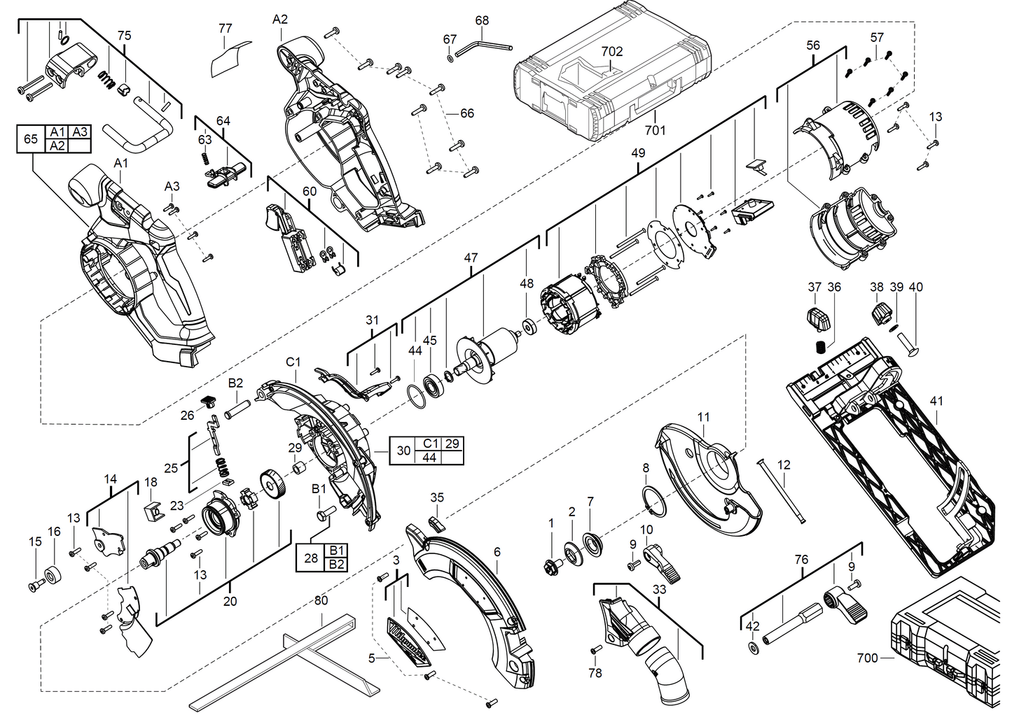 Ersatzteile für M18 CCS55