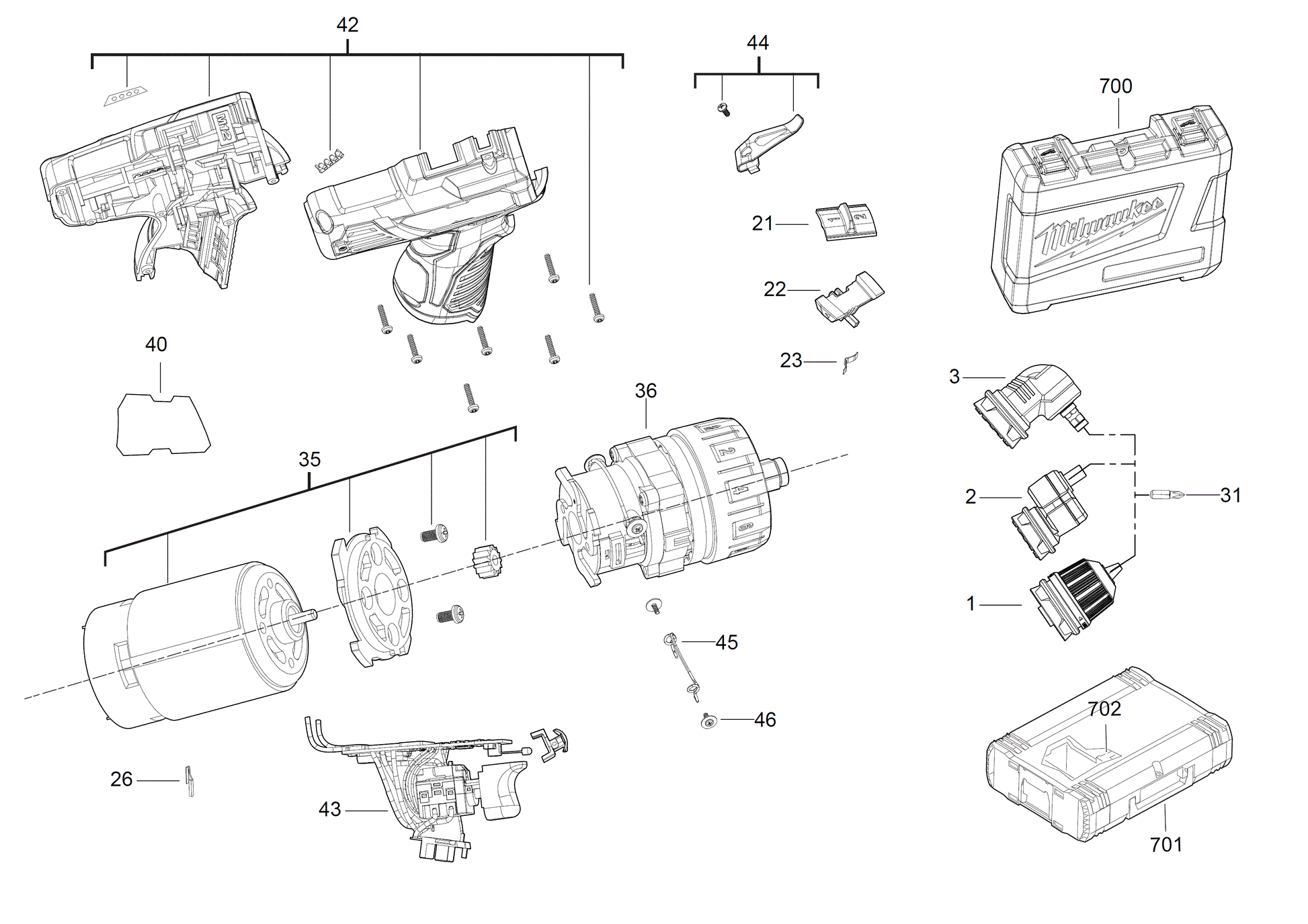 Ersatzteile für M12 BDDX