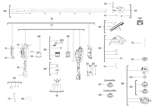 Ersatzteile für M18 CLT