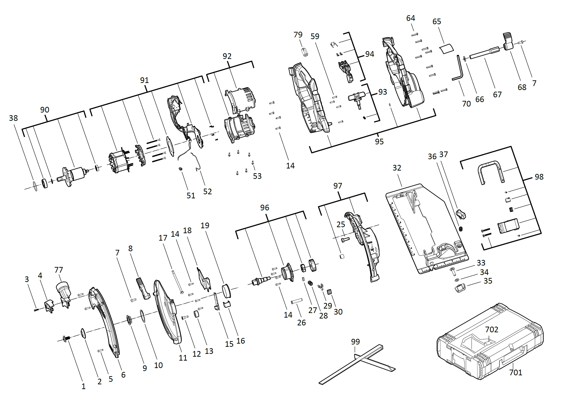 Ersatzteile für M18 BLCS66
