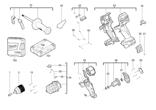 Ersatzteile für M18 FDD2