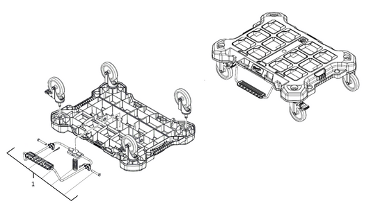 Ersatzteile für PACKOUT Rollbrett