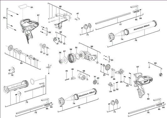 Ersatzteile für M12PCG/310C